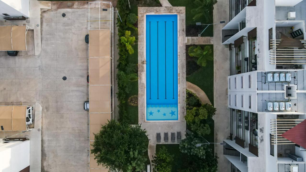 Departamento Lirios Residencial Para 5 Alberca แคนคูน ภายนอก รูปภาพ