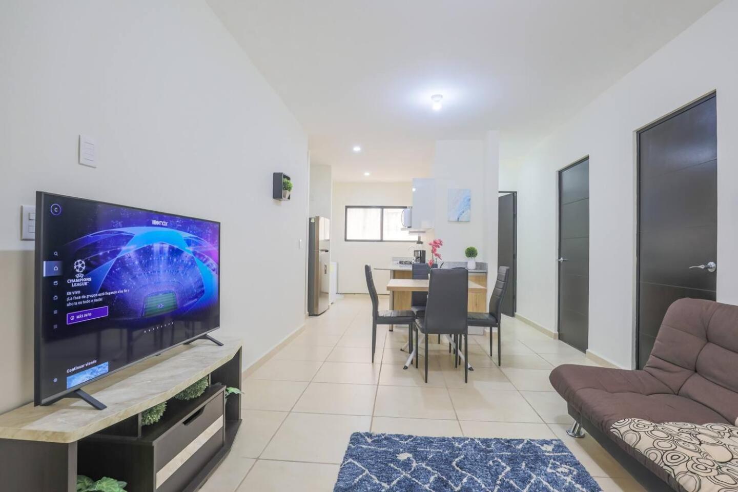 Departamento Lirios Residencial Para 5 Alberca แคนคูน ภายนอก รูปภาพ